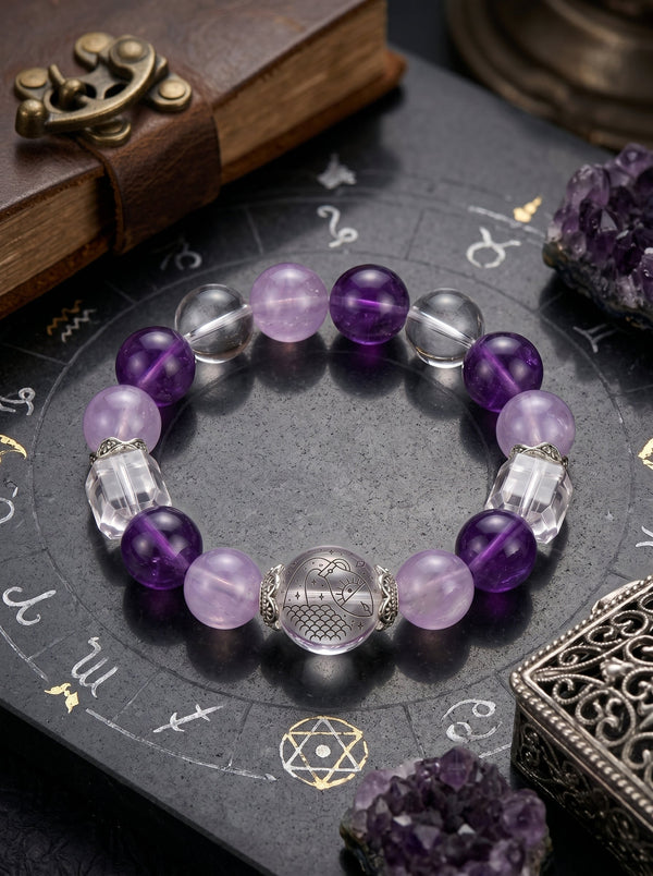 Aquarius Nova Shift Crystal Bracelet | Moldavite Interstellar Wealth Talisman