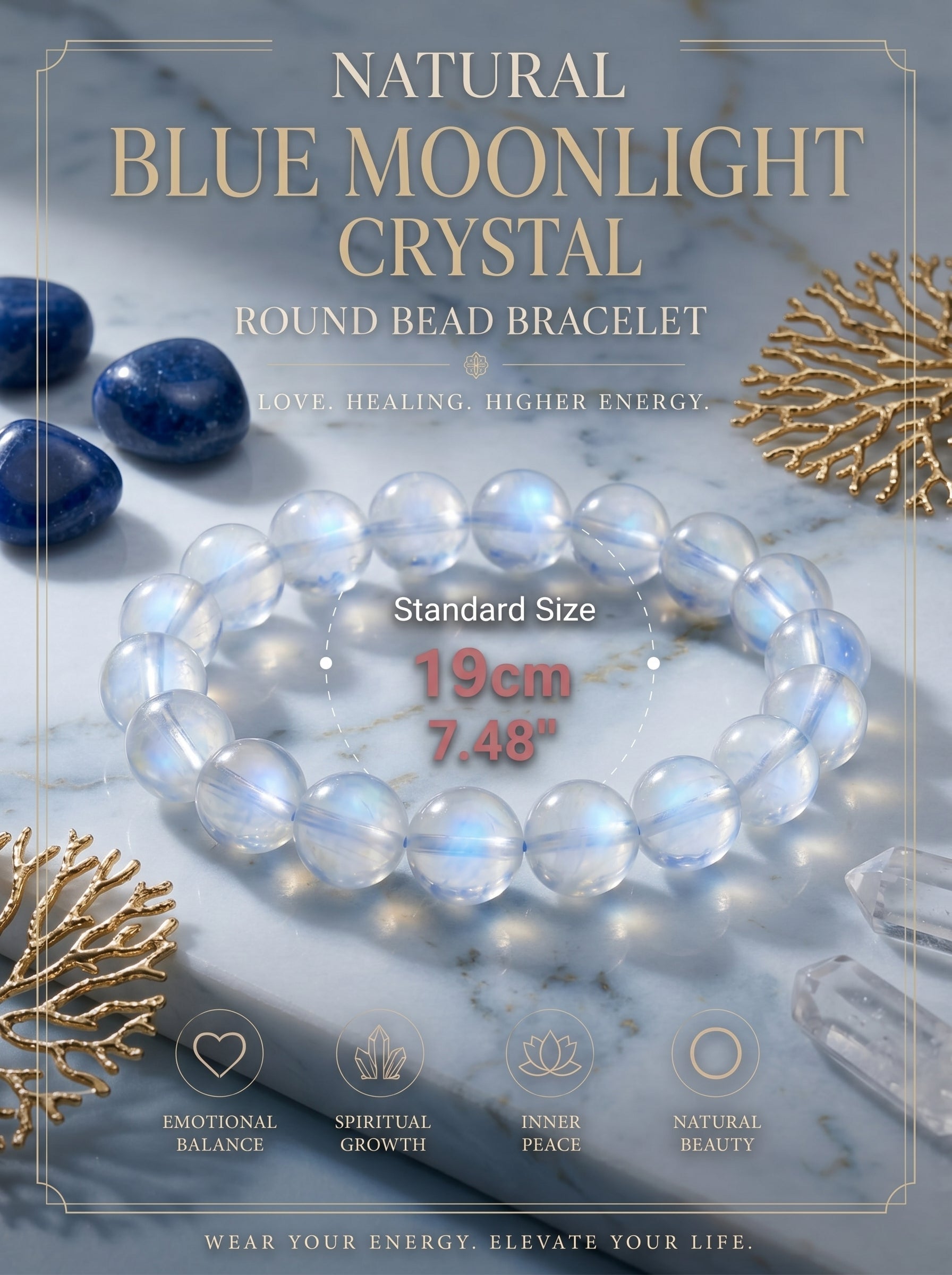 Natural Blue Moonstone Bracelet: The Monoclinic Two-Phase Interlocking Matrix and High-Frequency Intuitive Superconducting Calibration Artifact for Dimensional Decoupling Periods