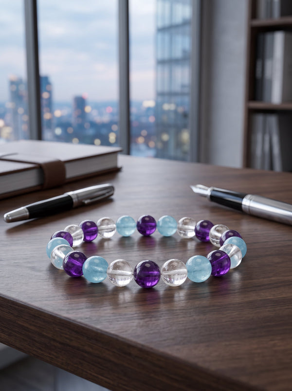Amethyst, Aquamarine & White Crystal: Construct an Elite Mindfulness Shield for Ultimate Anxiety Decompression (2026)