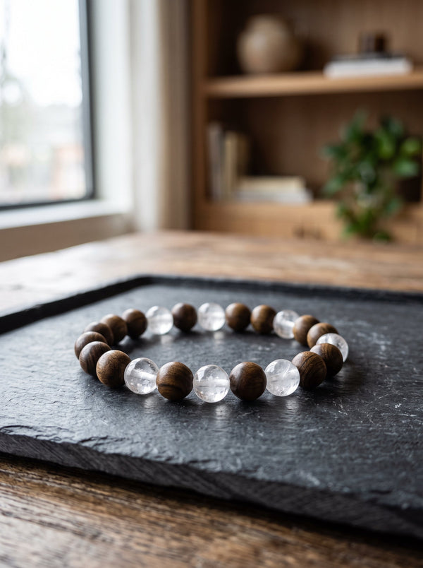 Aged Cypress Wood & White Crystal: Establish Soulistic Grounding and Dissolve Urban Existential Stress (2026)