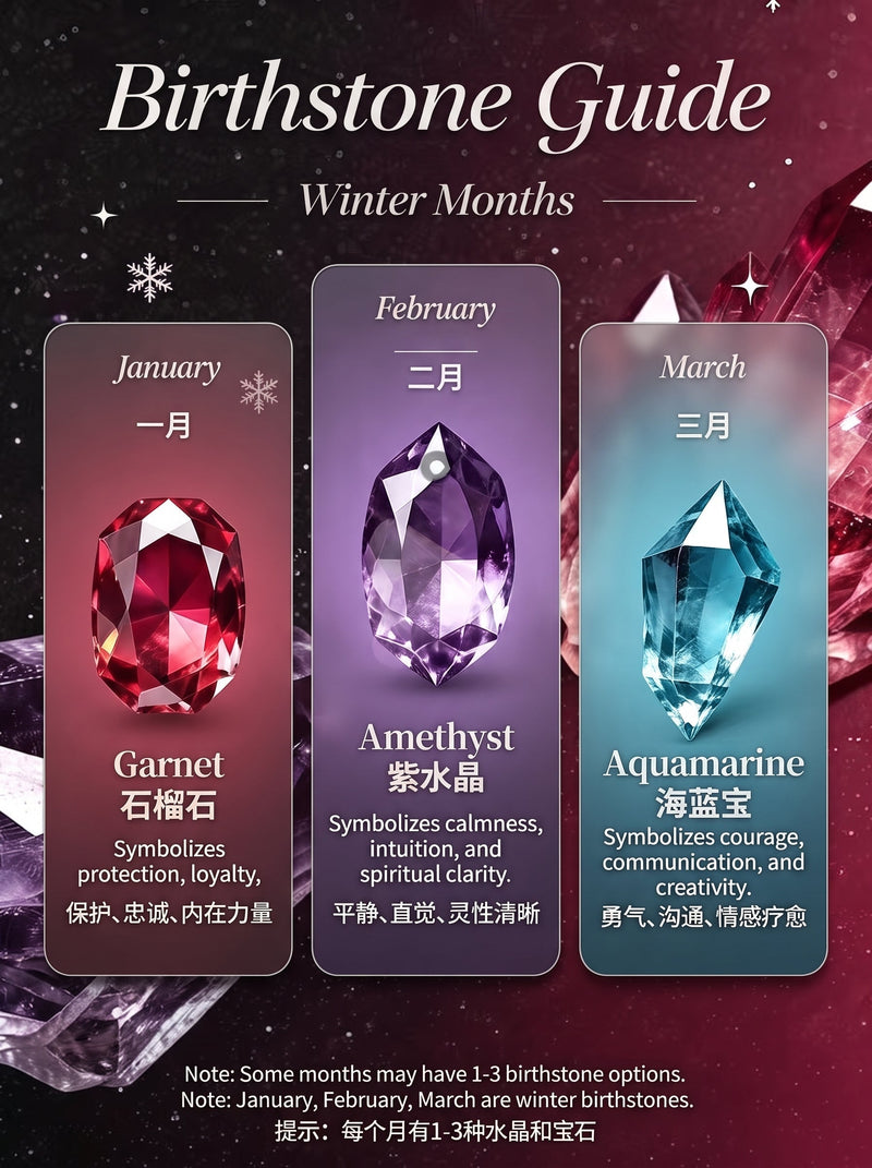 💎 The Ultimate Birthstone Guide: Month-by-Month Gemstone Meanings & Energy