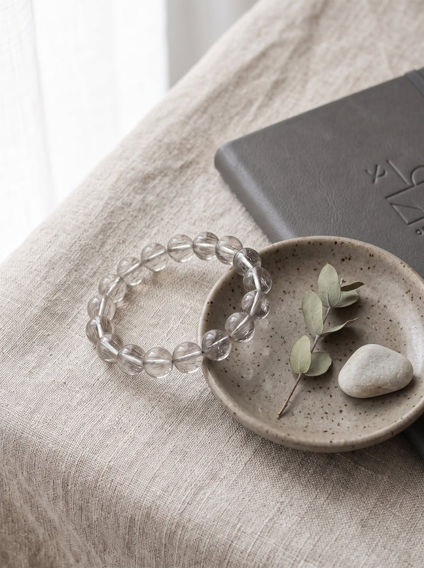 ✨  White Rutilated Quartz: The Executive Reset | High-Efficiency Focus & Procrastination Breakthrough