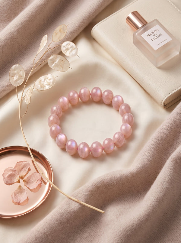 Pink Moonstone: The Relational Harmonizer | Emotional Safety & High-EQ Alignment