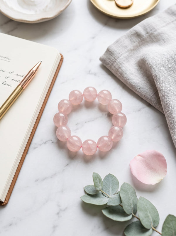 Sakura Quartz (Ying Hua Fen): The Nervous System Softener | Somatic Decompression & Creative Fluidity