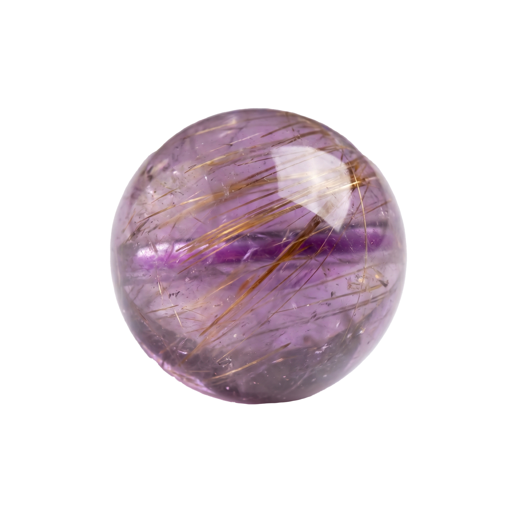 Purple Rutilated Quartz