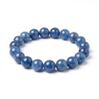 Premium Blue Aventurine Beaded Bracelet | Hand-Polished Natural Gemstone Jewelry for Inner Peace & Focus