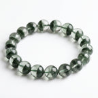 Authentic Green Phantom Quartz Bracelet | The "Money Magnet" | Unique Healing Crystal Jewelry