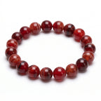 Premium Nanhong Agate Beaded Bracelet | Hand-Polished Natural Gemstone Jewelry for Elegance & Harmony