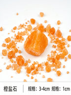 The Ion Sanctuary | Raw Orange Halite Rock Salt Mineral