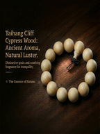 Cliff Cypress Wooden Bracelet 'The Cloud Piercer' | SUBVIBE