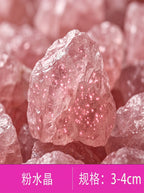 The Sanctuary of Grace | Raw Rose Quartz Heart Crystal