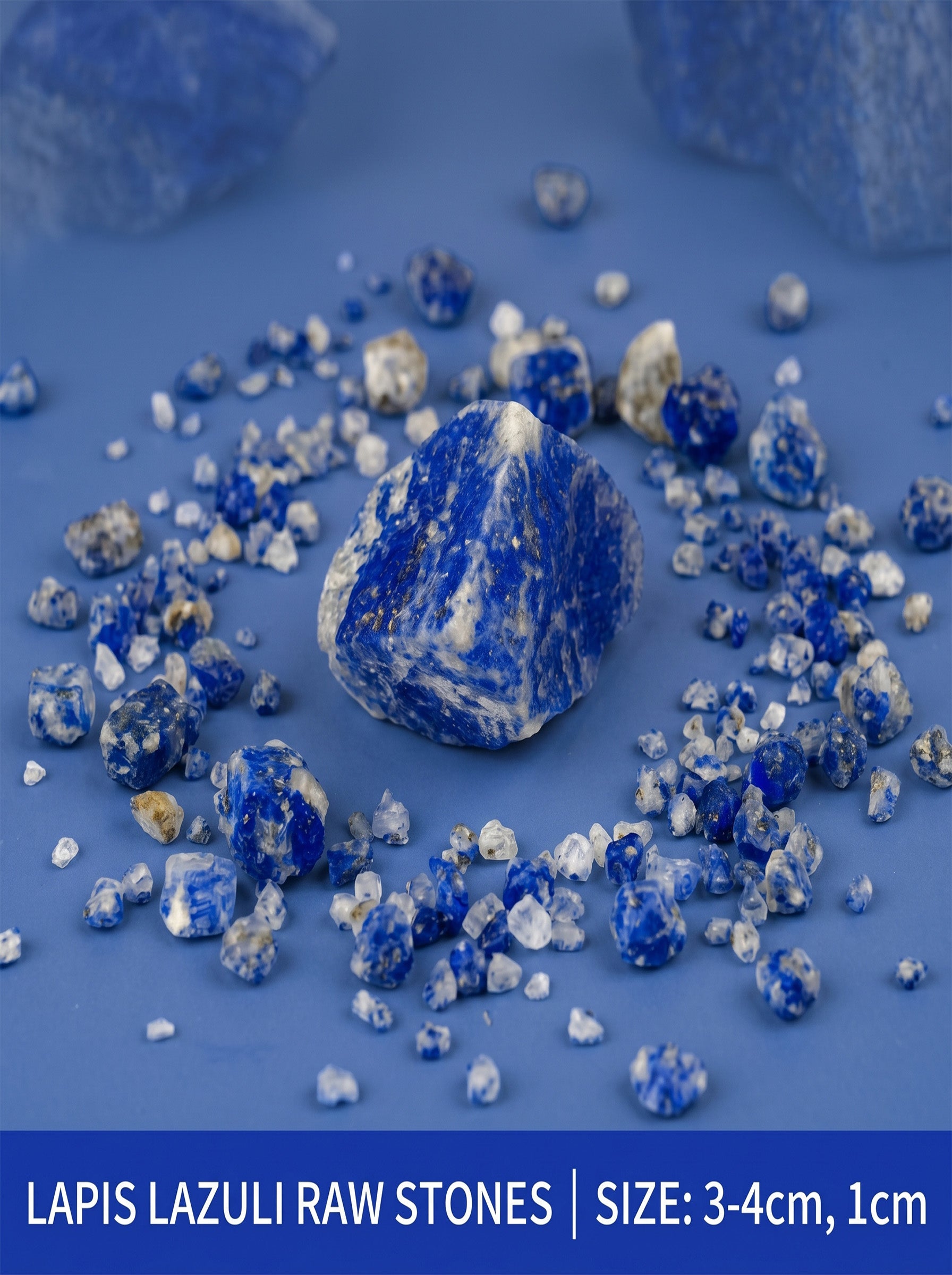 The Sovereign Blue | Premium Raw Lapis Lazuli Crystal