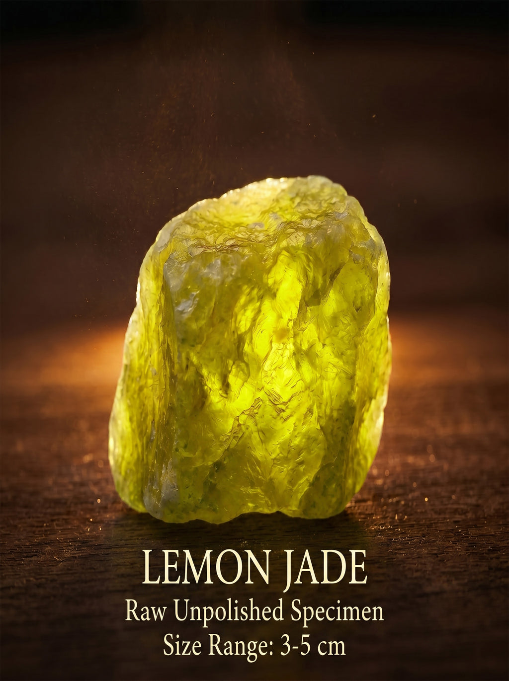 Your Space with Our Natural Lemon Quartz Raw Crystal