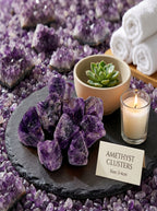 Raw Amethyst Crystal 'The Third Eye Oracle' |Untreated Healing Stone for Meditation, Reiki & Home Decor