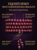 108 Mala Beads 'The Mystic Lavender Veil' | SUBVIBE