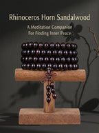Ultra-Dense Rhinoceros-Horn Sandalwood 108 Mala | SUBVIBE