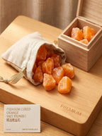 The Ion Sanctuary | Raw Orange Halite Rock Salt Mineral