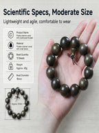 Ancient Bogwood Men's Bracelet 'The Primordial Core' | SUBVIBE