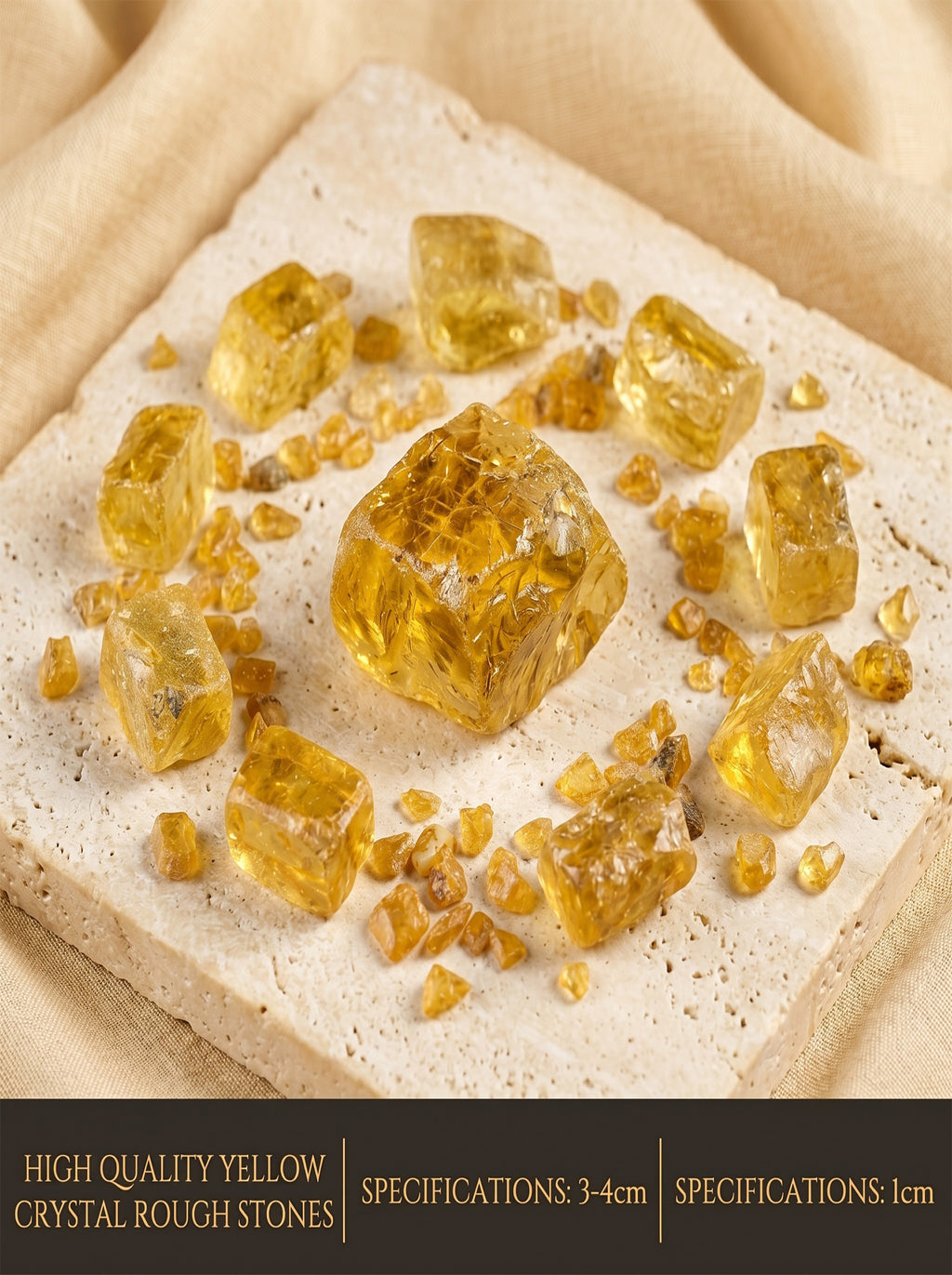 The Cash Flow Magnet | Raw Citrine Wealth Merchant Crystal