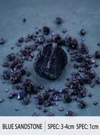 The Stardust Ambition | Raw Blue Sandstone Universe Crystal