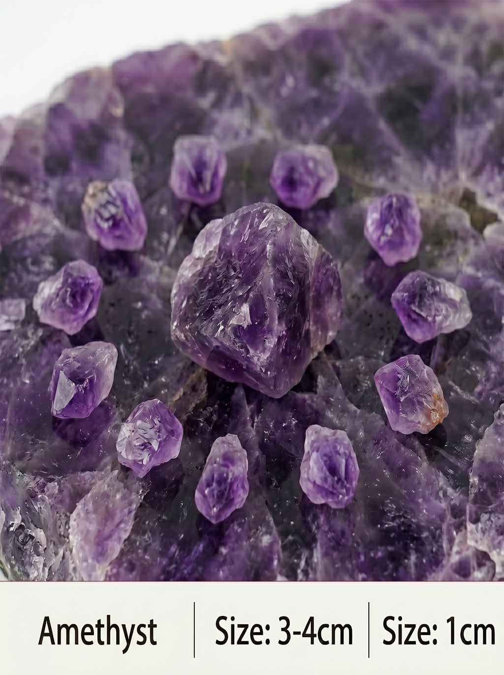Raw Amethyst Crystal 'The Third Eye Oracle' |Untreated Healing Stone for Meditation, Reiki & Home Decor
