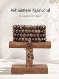 Premium Vietnamese Agarwood 108 Mala Talisman | SUBVIBE