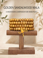 Exotic Goldenwood Bocote 108 Mala Beads | SUBVIBE