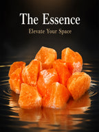 The Ion Sanctuary | Raw Orange Halite Rock Salt Mineral