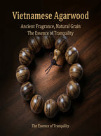 Premium Vietnamese Agarwood Bracelet 'The Ethereal Oasis' | SUBVIBE