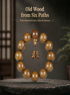 Aged Six Prong Wood Bracelet 'The Iron Fortress' | SUBVIBE