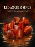 The Crimson Core | Raw Southern Red Agate Talisman