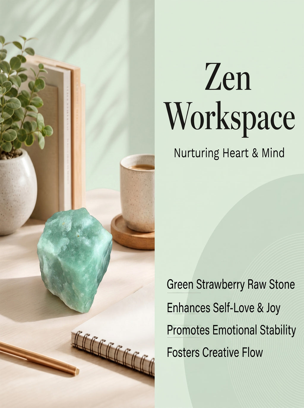The Gambler's Luck | Raw Green Aventurine Venture Stone