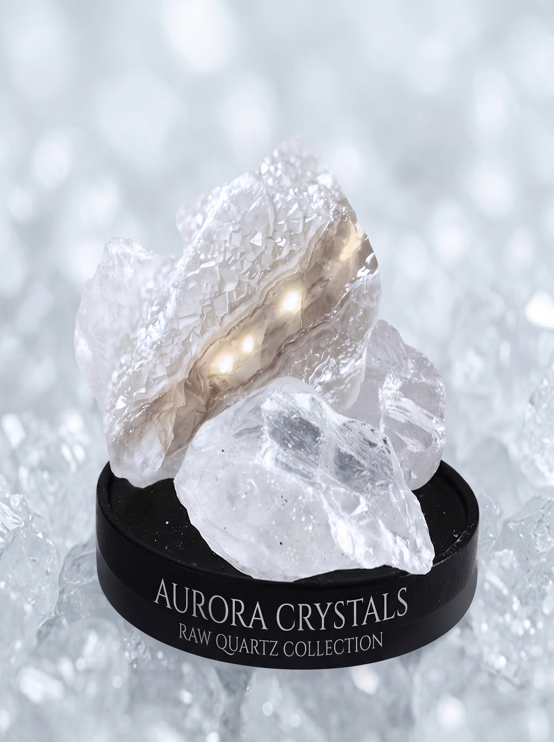 The Cosmic Fog | Cloudy White Quartz Raw Crystal
