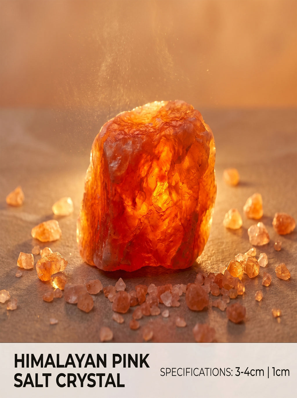 The Solar Flare | Raw Sunstone Manifestation Crystal