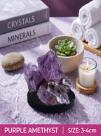 Raw Amethyst Crystal 'The Third Eye Oracle' |Untreated Healing Stone for Meditation, Reiki & Home Decor
