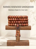 Burmese Rosewood 108 Mala 'The Golden Dawn' | SUBVIBE