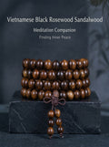 108 Mala Beads 'The Shadow Blossom' | SUBVIBE