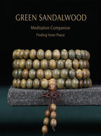 Natural Fragrant Green Sandalwood 108 Mala | SUBVIBE
