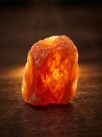 The Ion Sanctuary | Raw Orange Halite Rock Salt Mineral