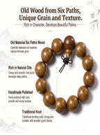 Aged Six Prong Wood Bracelet 'The Iron Fortress' | SUBVIBE