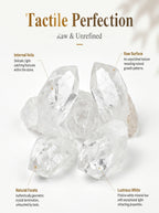 The Matrix Reset | Supreme Raw Clear Quartz Crystal Cluster