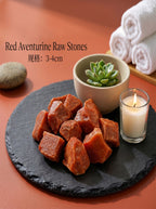 The Catalyst | Raw Red Aventurine Kinetic Vitality Stone