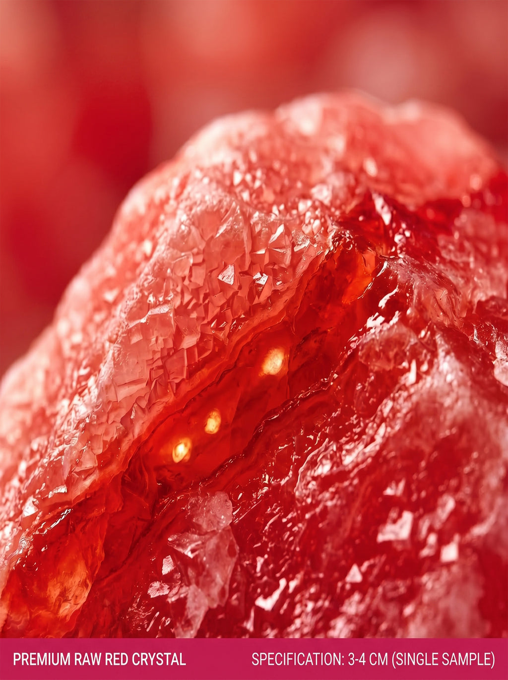 The Alchemical Heart | Raw Watermelon Quartz Rough Stone