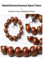 Burmese Rosewood Fragrant Bracelet 'The Sunset Healing' | SUBVIBE