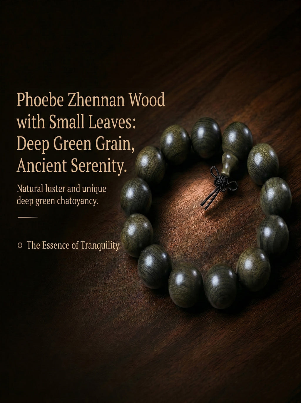 Ancient Bogwood Men's Bracelet 'The Primordial Core' | SUBVIBE