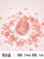 The Sanctuary of Grace | Raw Rose Quartz Heart Crystal