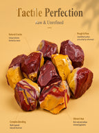 Authentic Yellow Calcite Raw Crystal | The "Stone of Solar Energy" | Unique Natural Mineral for Zen Decor