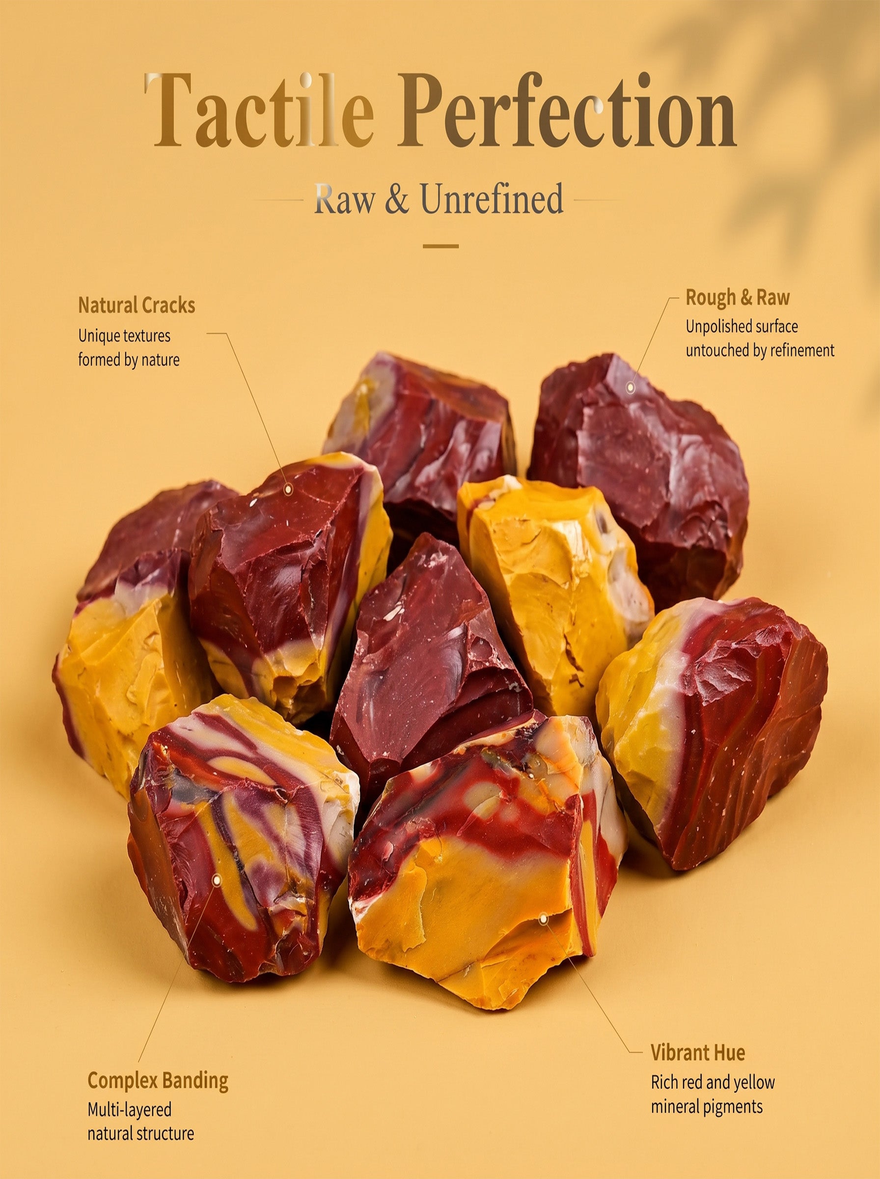 Authentic Yellow Calcite Raw Crystal | The "Stone of Solar Energy" | Unique Natural Mineral for Zen Decor