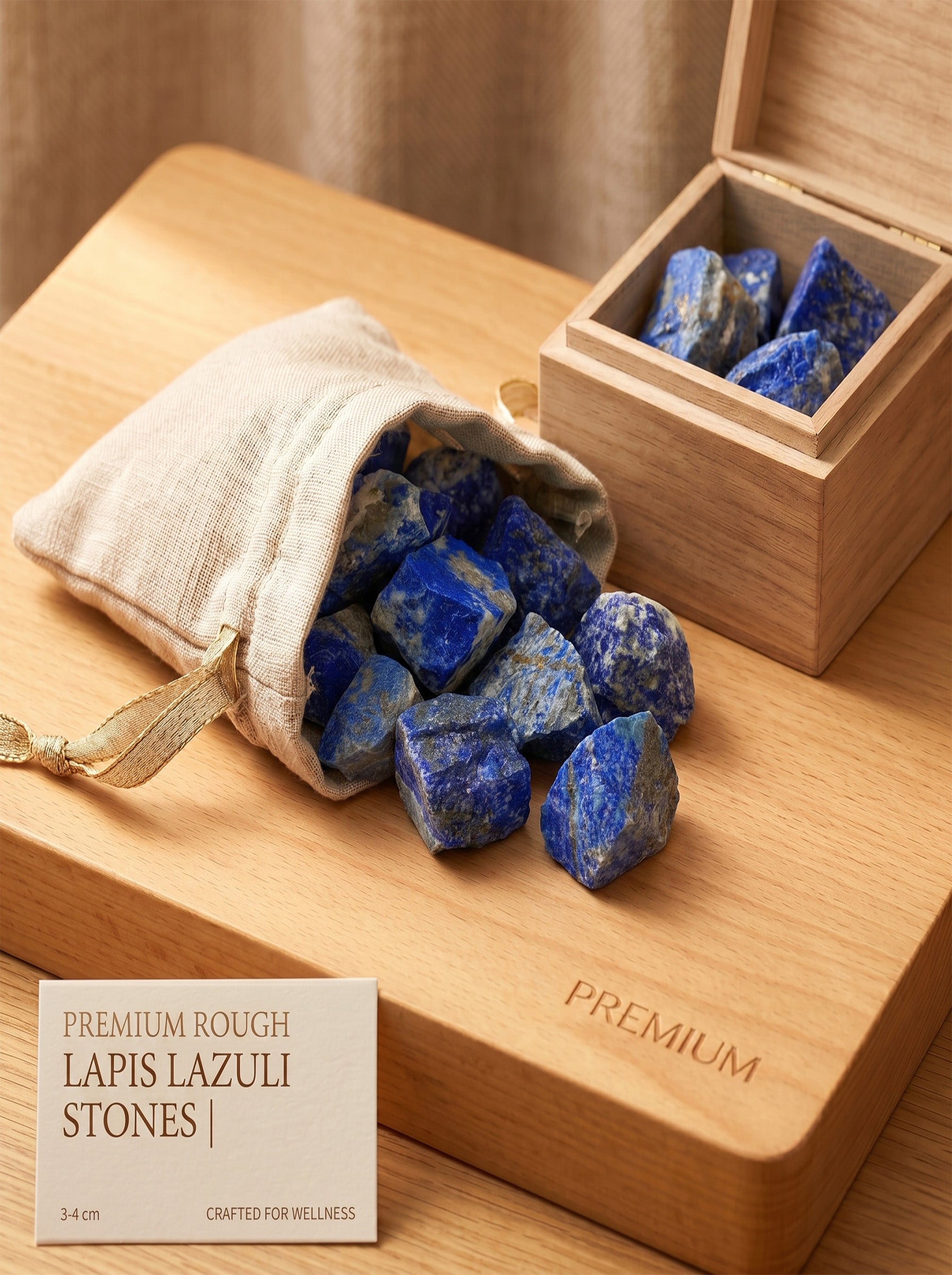 The Sovereign Blue | Premium Raw Lapis Lazuli Crystal