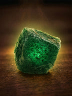 The Serene Meadow | Raw Green Strawberry Quartz Gemstone